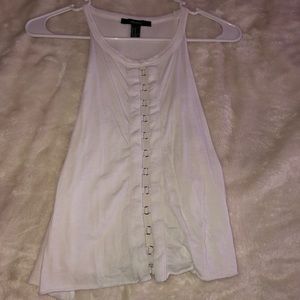 Forever 21 white tank top